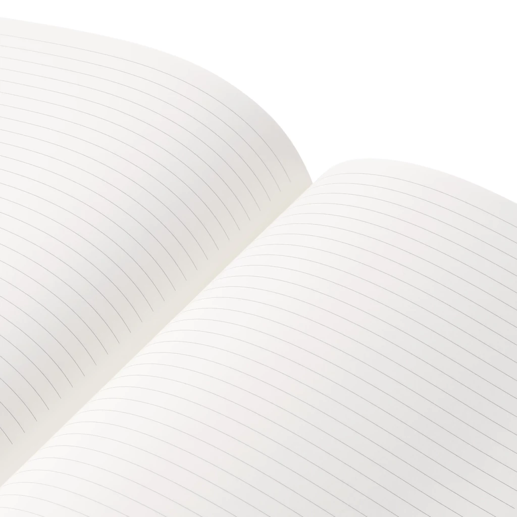 Leinen Notizbuch A5 blanko Orange