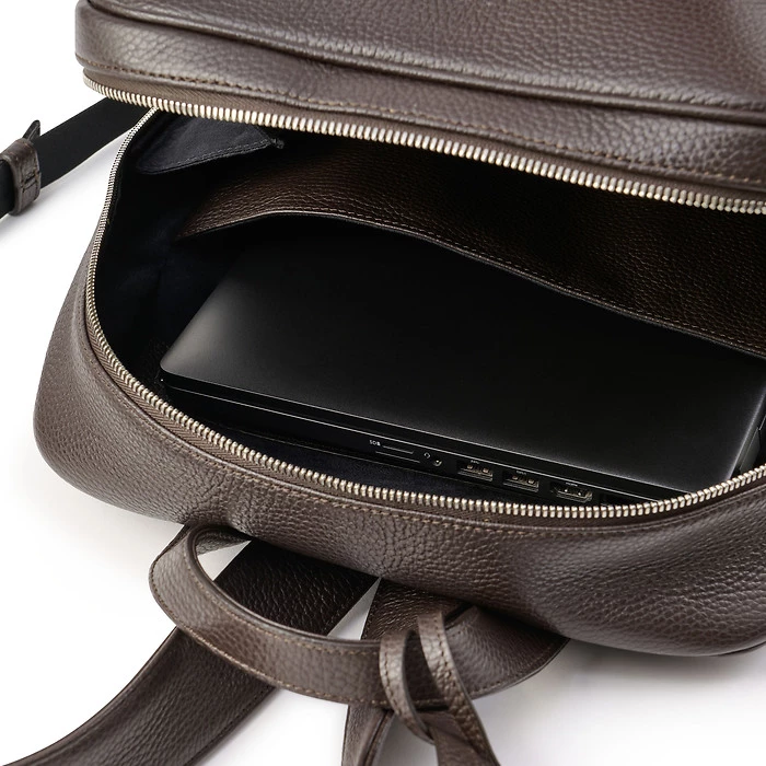 Rucksack Adri Leder Dunkelbraun