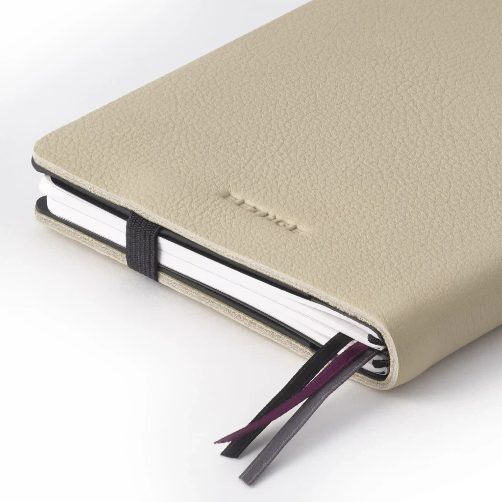 Whitebook SX Lederhülle Crème