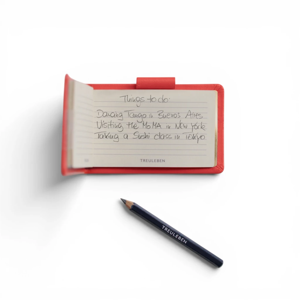 Treuleben Bonsai Edition "Great Expectations" Leder Rot