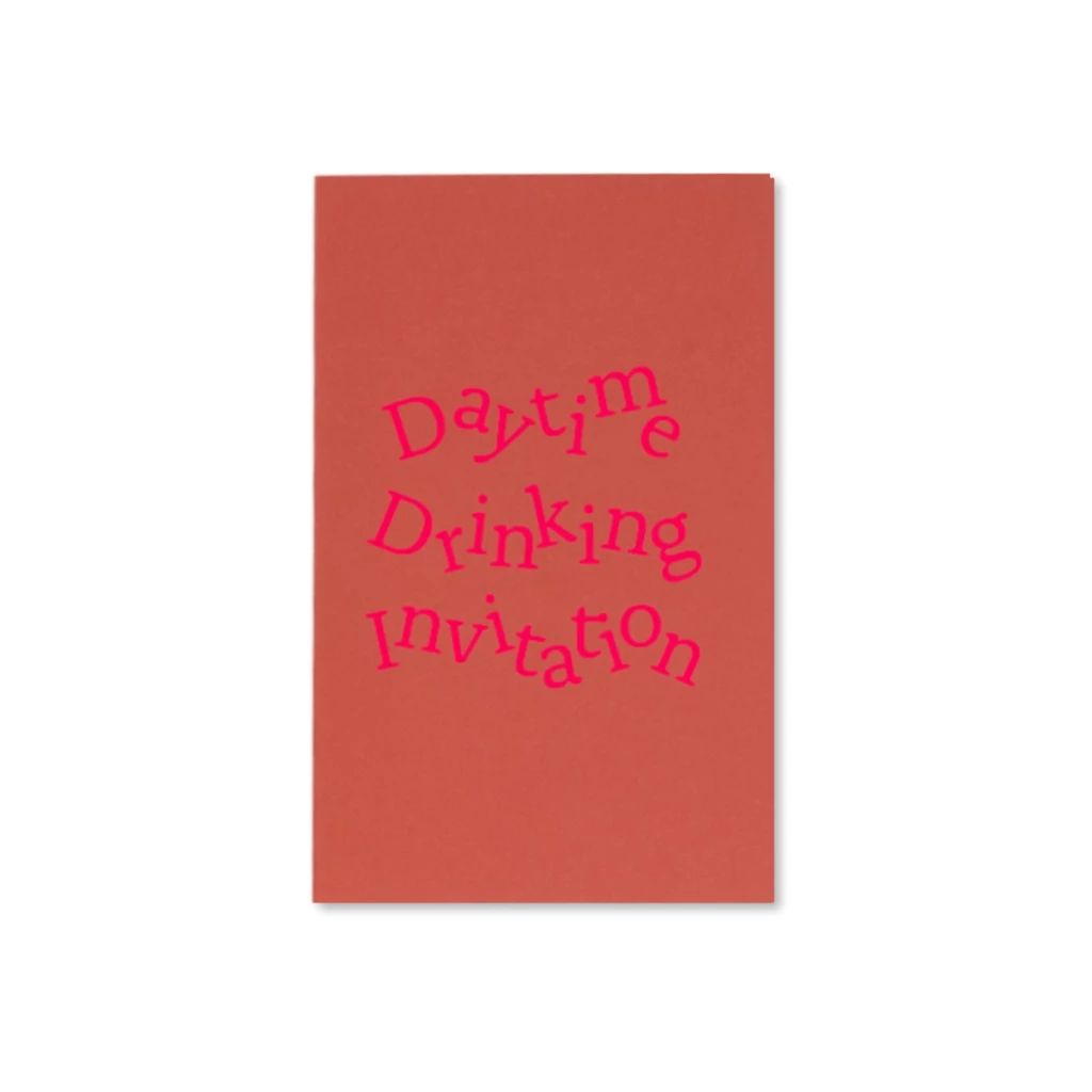 Grußkarten-Set Daytime Drinking Invitation Mini mit 5 Karten