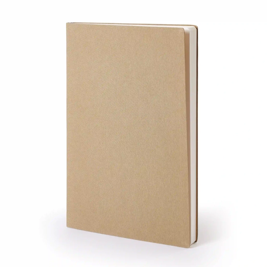 Leinen Notizbuch A4 blanko Kaki