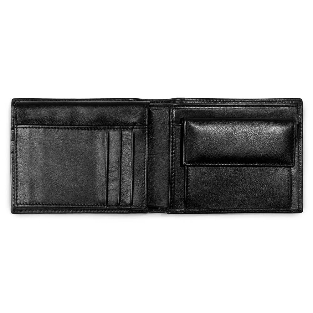Portemonnaie mit Münzfach, Breit, Leder Nappa