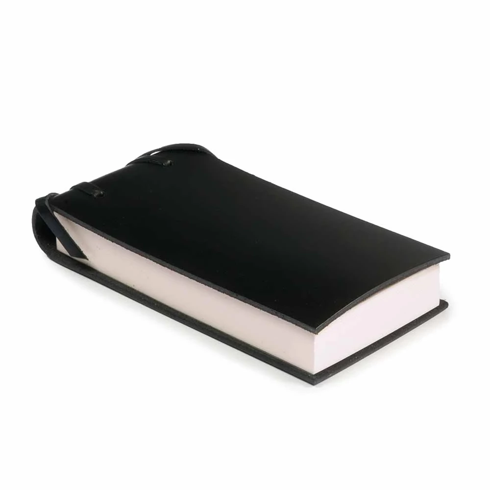 Leder Skizzenblock Klein Dunkelgrau