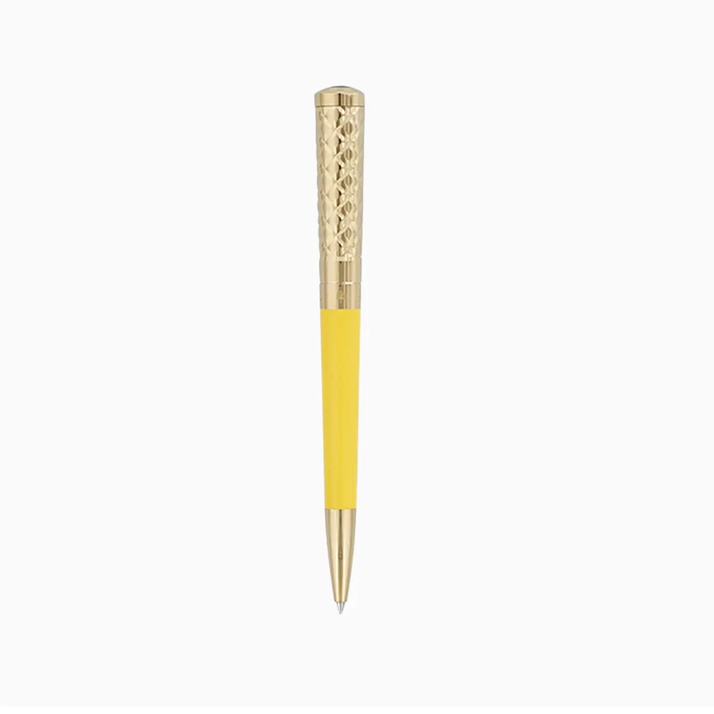 S.T. Dupont Kugelschreiber Liberté gelb/gold