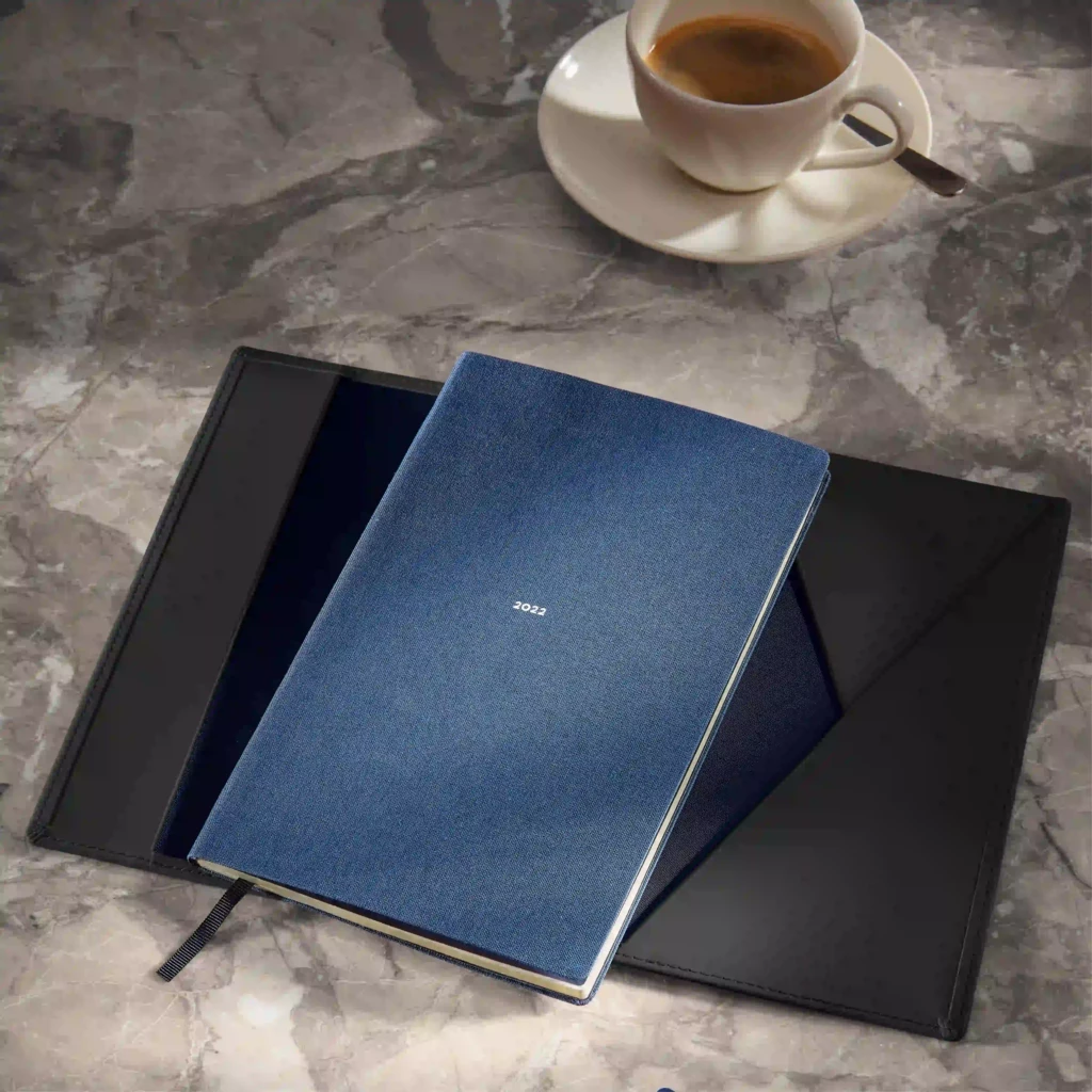 Treuleben Journal Jacket Leder Schwarz