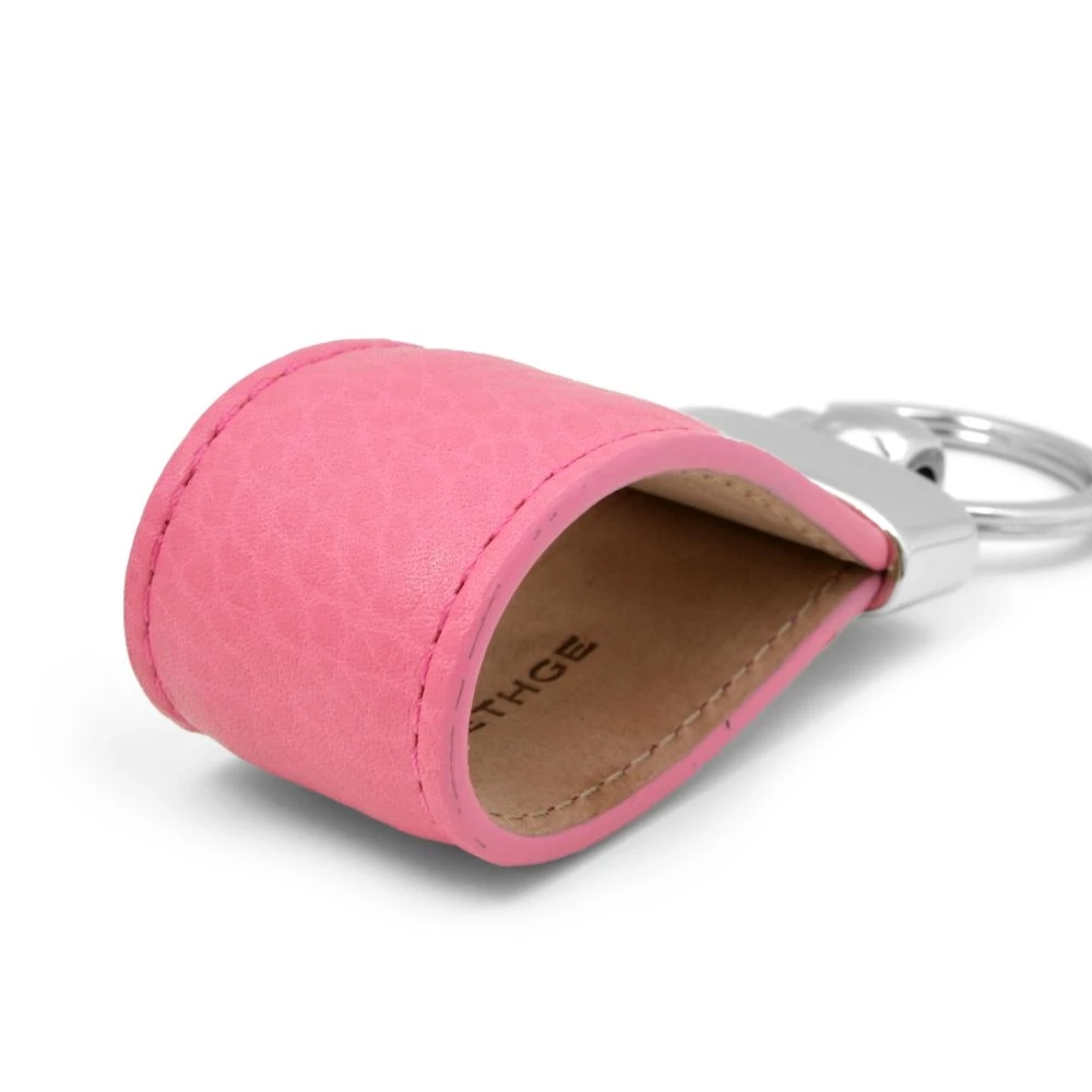 Schlüsselanhänger Adri Leder Pink