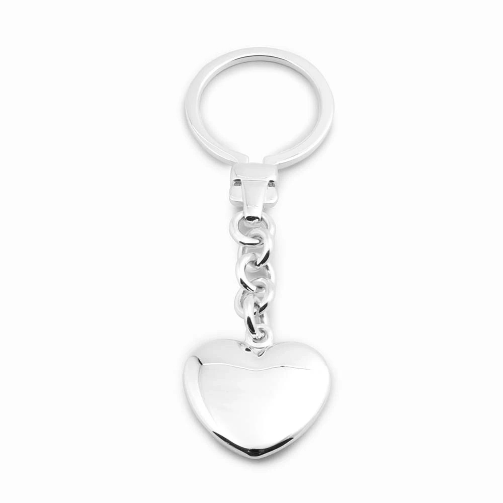 Schlüsselkette Herz 925 Silber
