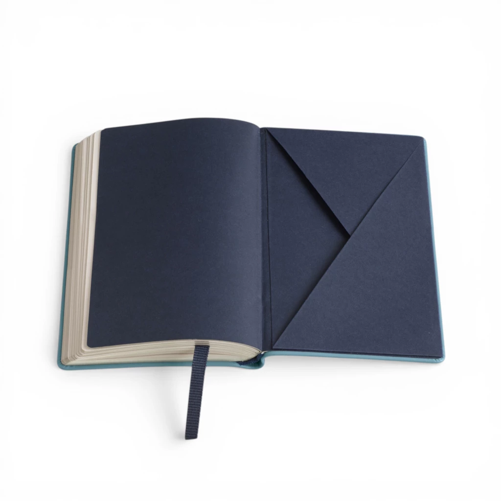 Notizbuch S Liniert Taubenblau