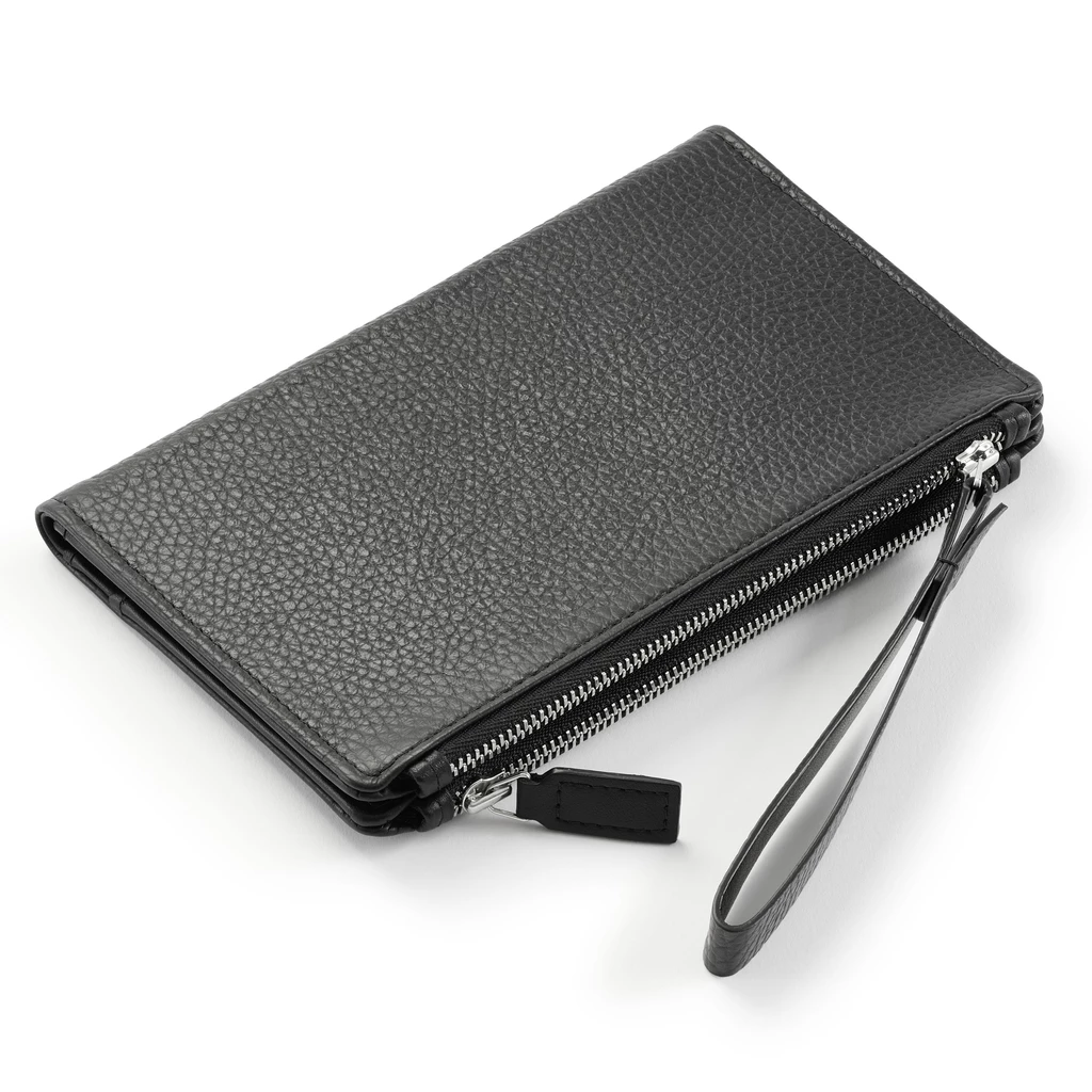 Bethge - Portemonnaie - Leder - Doppel-Zip - Adri