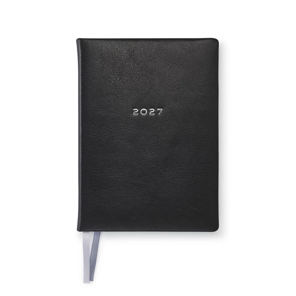 Wochenkalender Notizen 2027 Verona Black