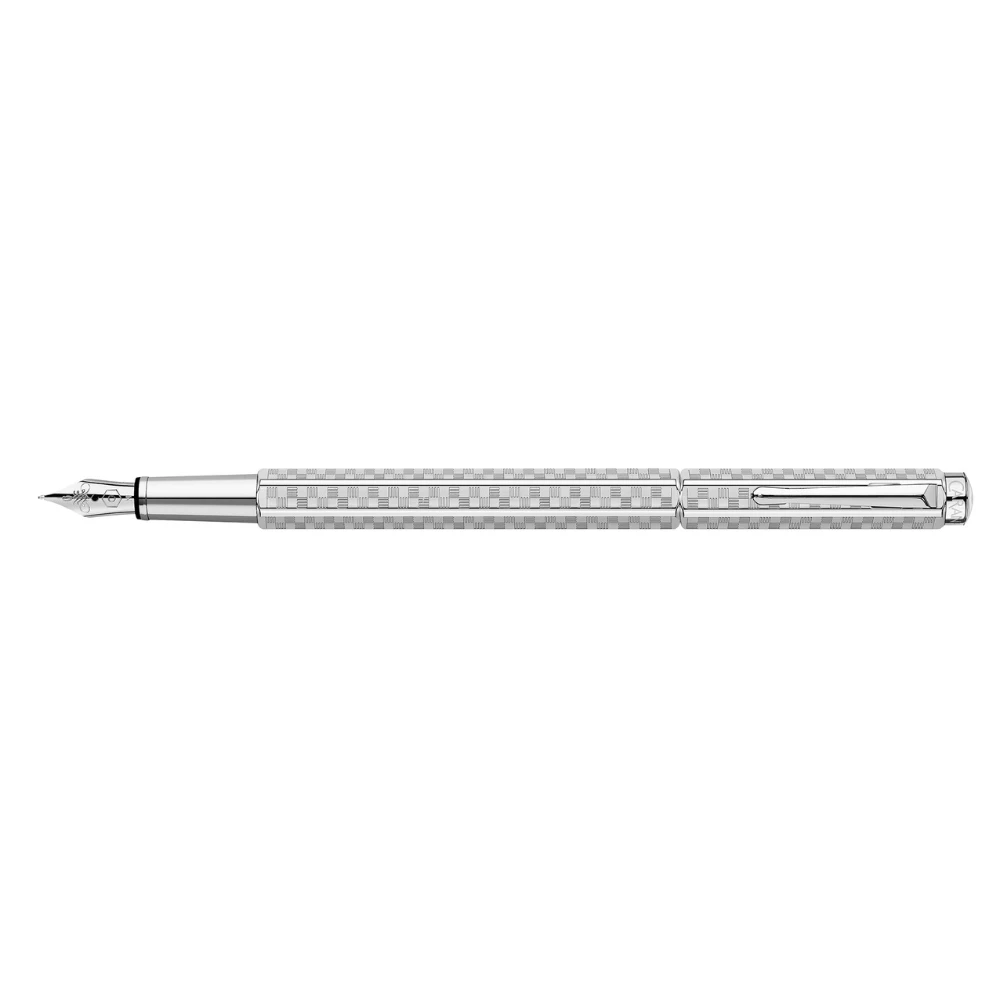 Caran d'Ache - Ecridor Damier - Füllfederhalter - Platin