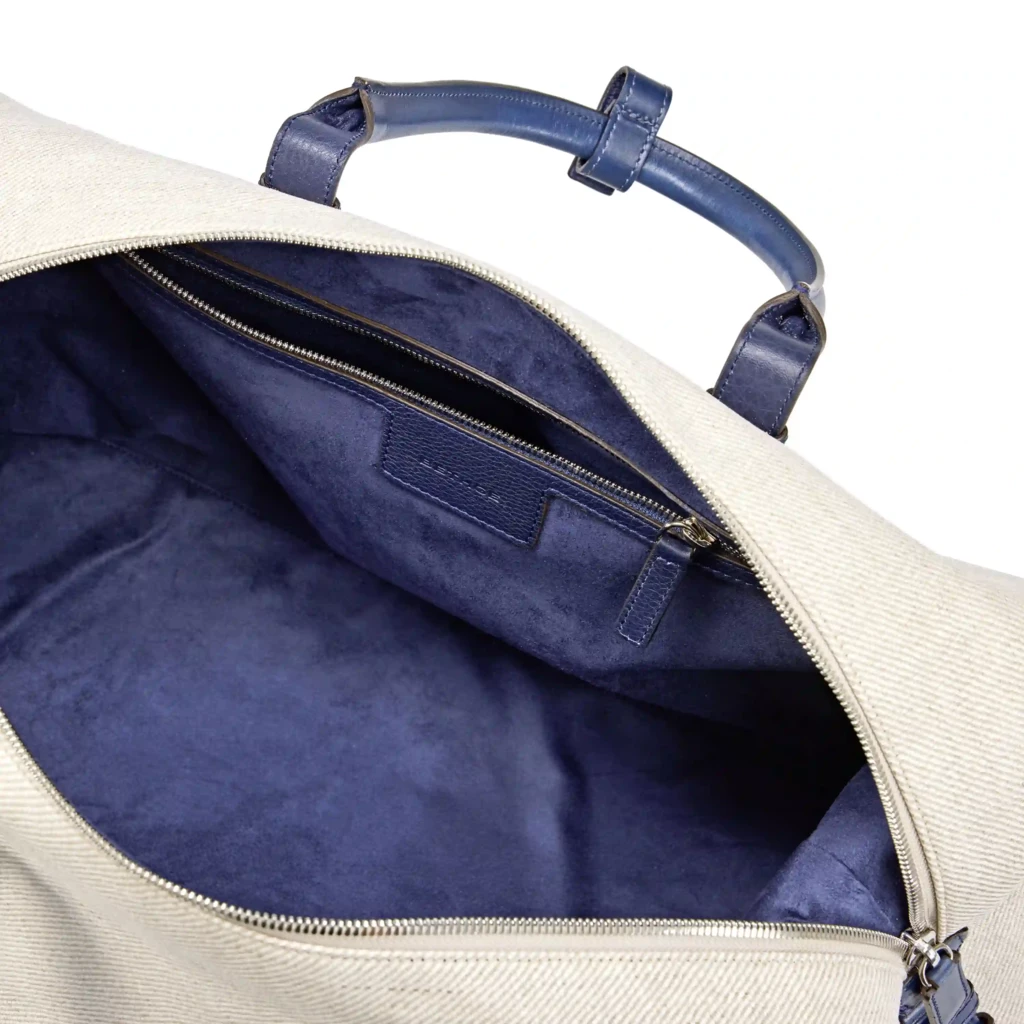 Reisetasche Porto Cervo Leder Blau