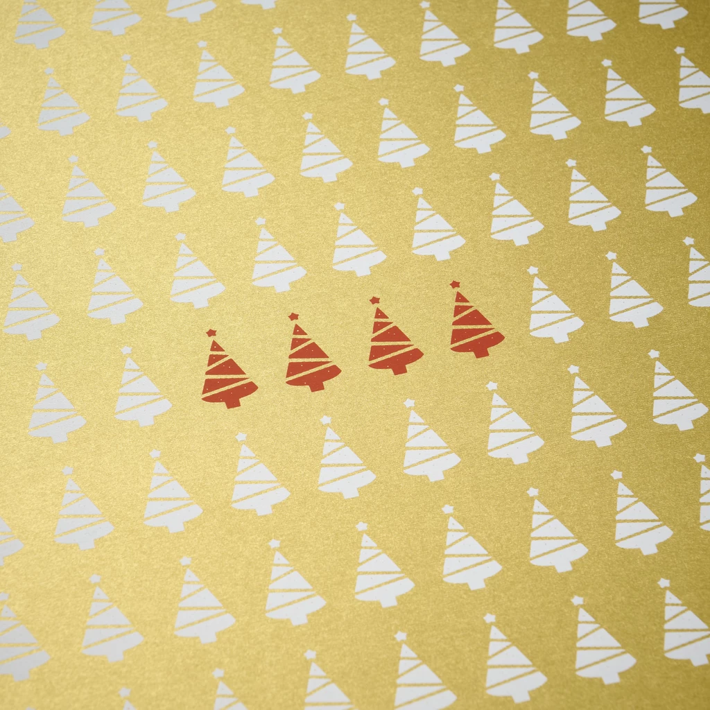 Geschenkpapier Tannenwald 3er-Set