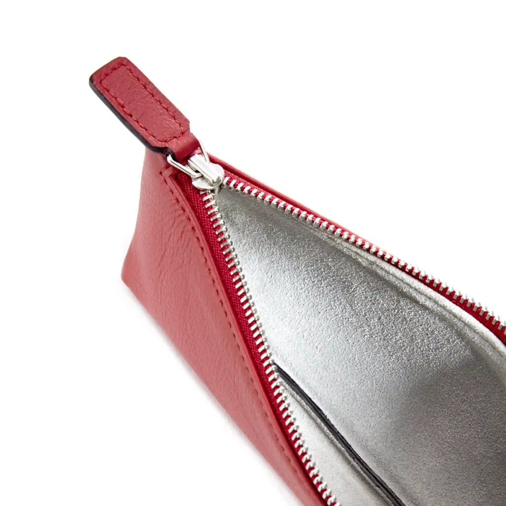 Federmappe Leder Rot