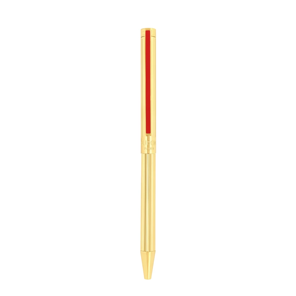 S.T. Dupont Kugelschreiber Classique Lines Gold