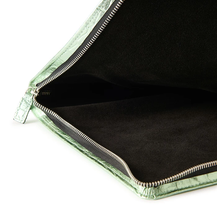 Laptoptasche Wild Leder Mint