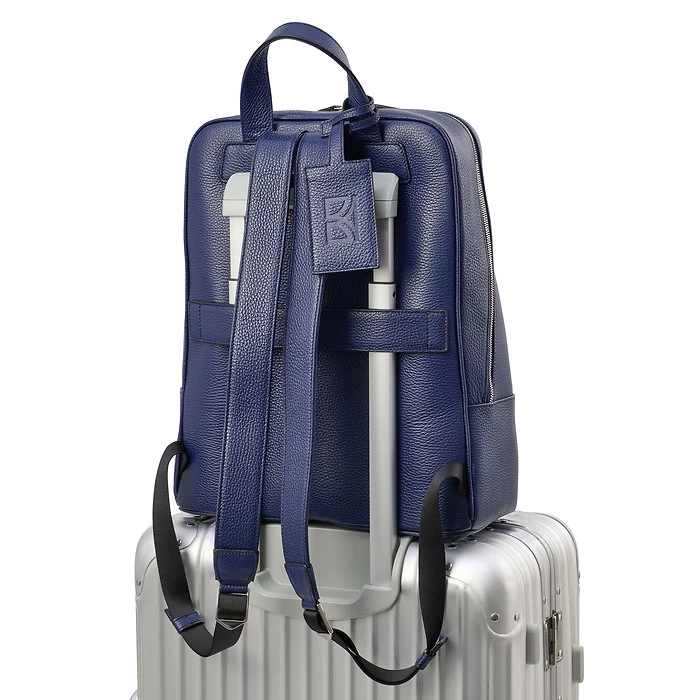 Rucksack Adri Leder Dunkelblau