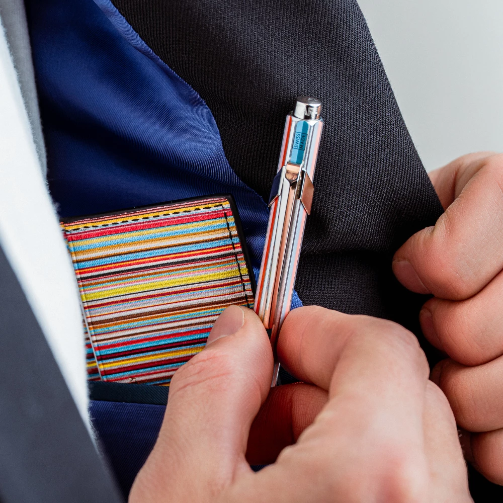 Caran d'Ache 849 Kugelschreiber Paul Smith blau