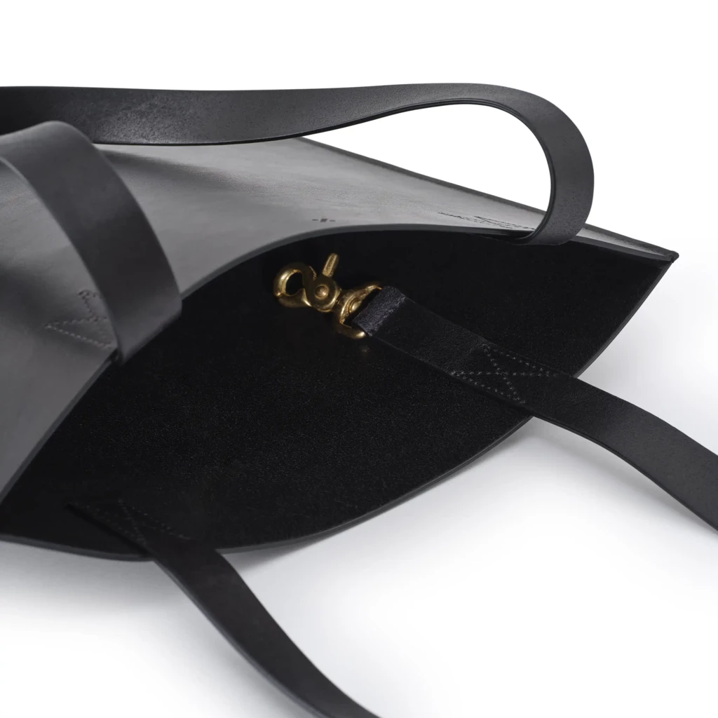 Tote Bag KERRY von Legendär Leder Schwarz