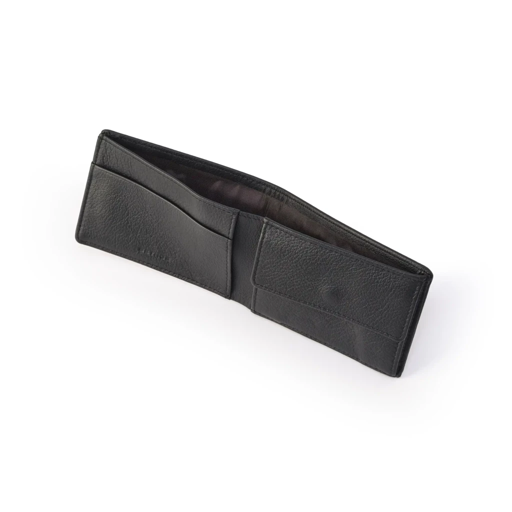 schmales_portemonnaie_mit_muenzfach_kollektion_1977_leder_10 Leder Portemonnaie Schmal mit Münzfach Schwarz