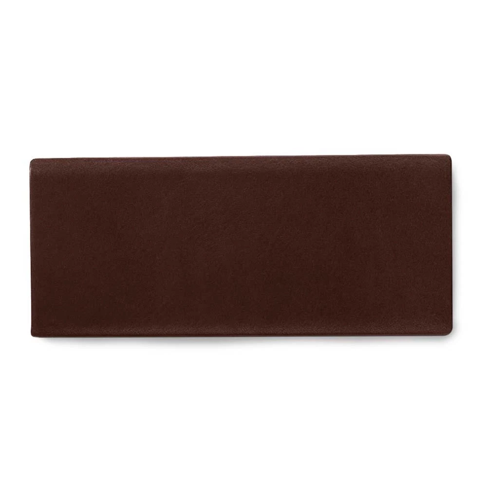 LEGENDÄR Etui "ETWEE Long" Leder Dunkelbraun