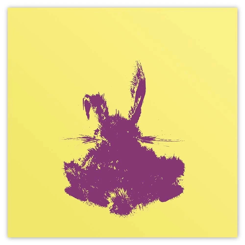 Grußkarte Hase