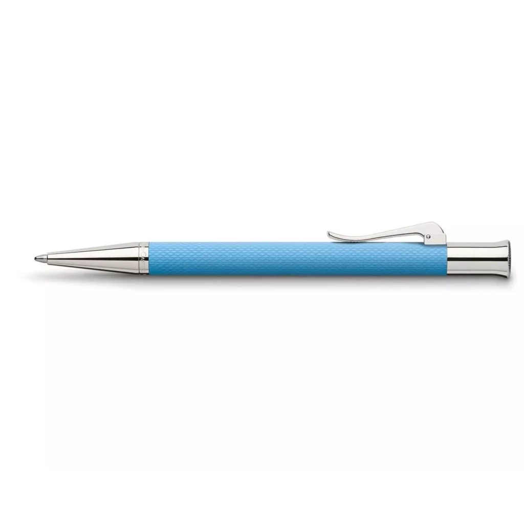 Graf von Faber-Castell Kugelschreiber Guilloche Gulf Blau