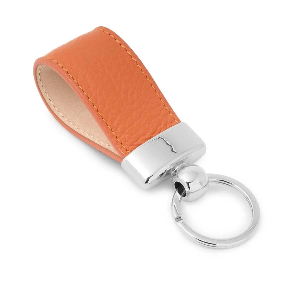 Schlüsselanhänger Adri Leder Orange