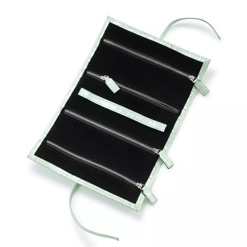 schmuckrolle_kollektion_leder_wild_mint_1.jpg Leder Schmuckrolle Wild Mint