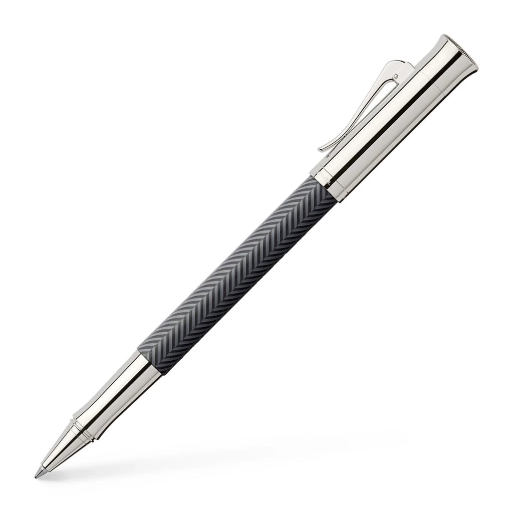 Graf von Faber-Castell Tintenroller Guilloche Ciselé Anthrazit