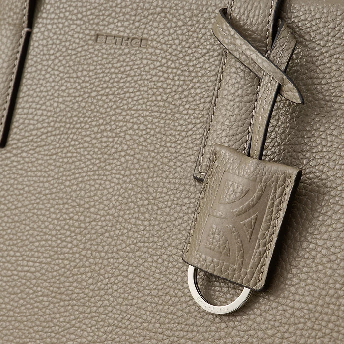 Business Shopper Leder Taupe