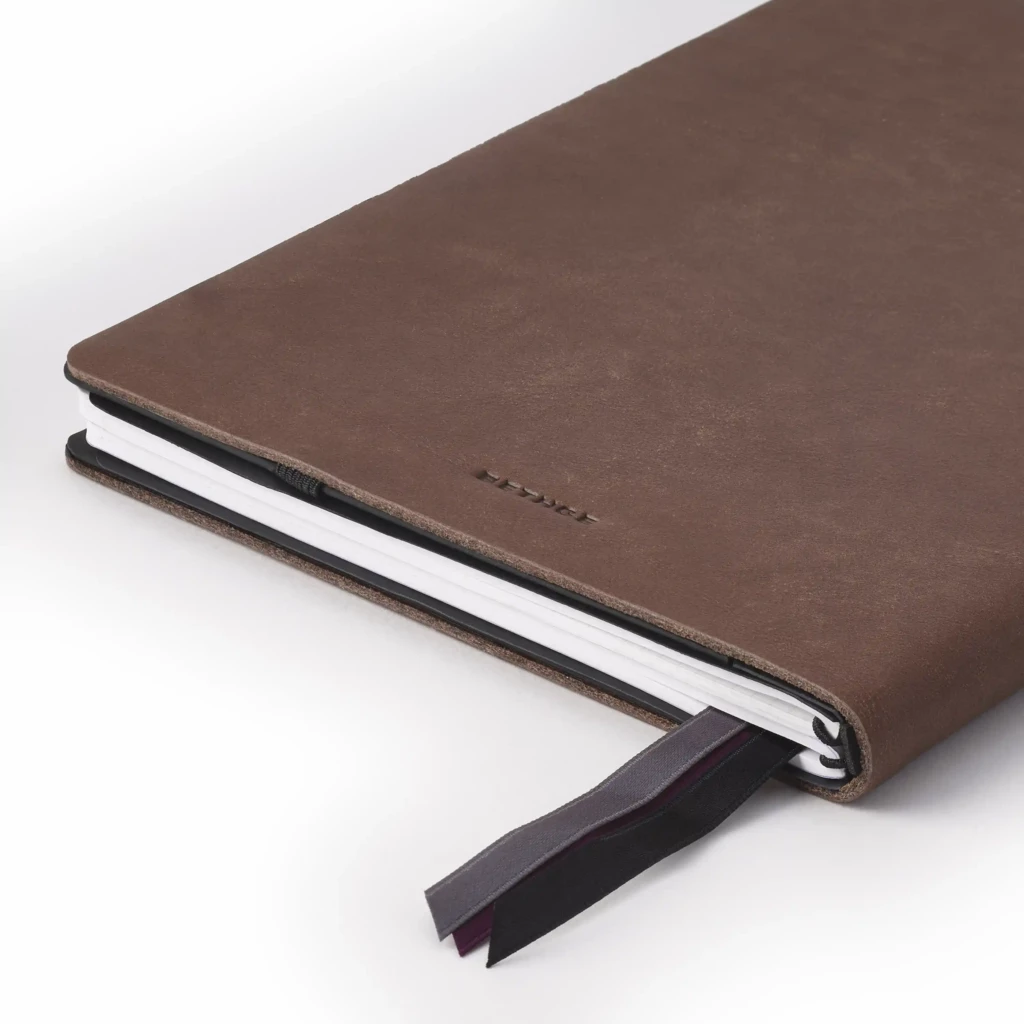 Whitebook MX Lederhülle Antikbraun