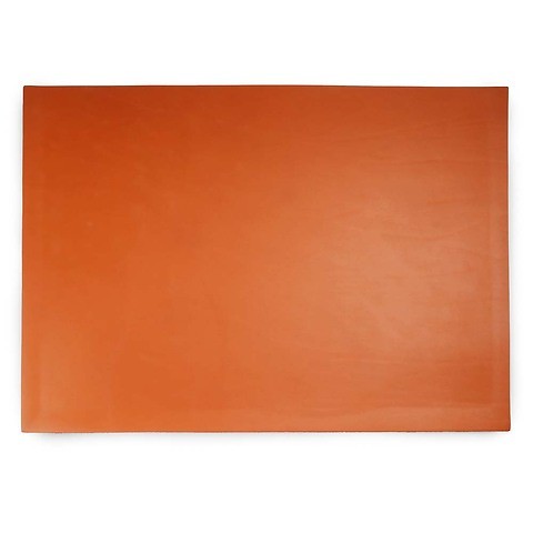 Schreibtischauflage Leder Noce 60x45 cm orange