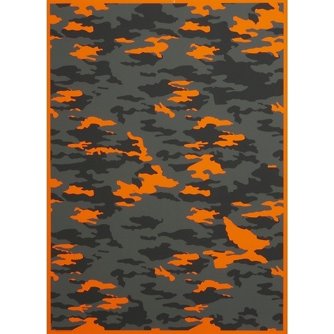 Geschenkpapier Camouflage 50 x 70 cm, 3 Bögen