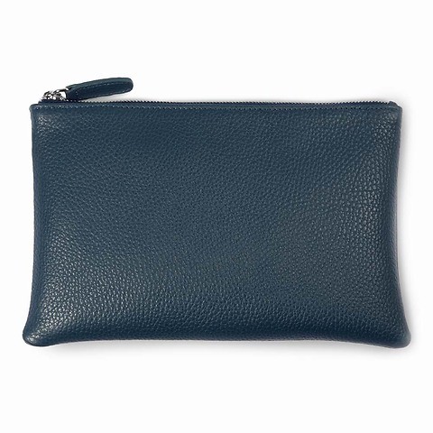 Zip Wallet Leder Adri 24x16 cm