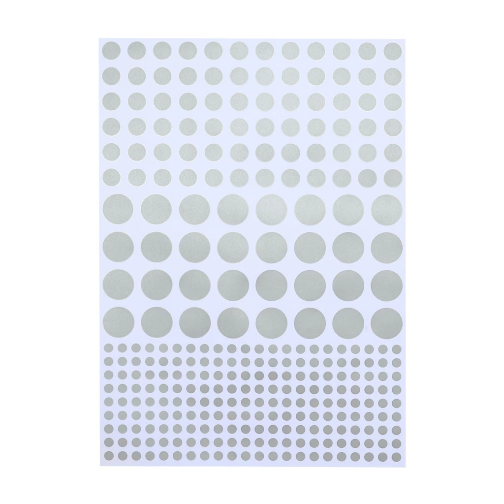 Geschenkpapier Dots 3er-Set Silber/Blau