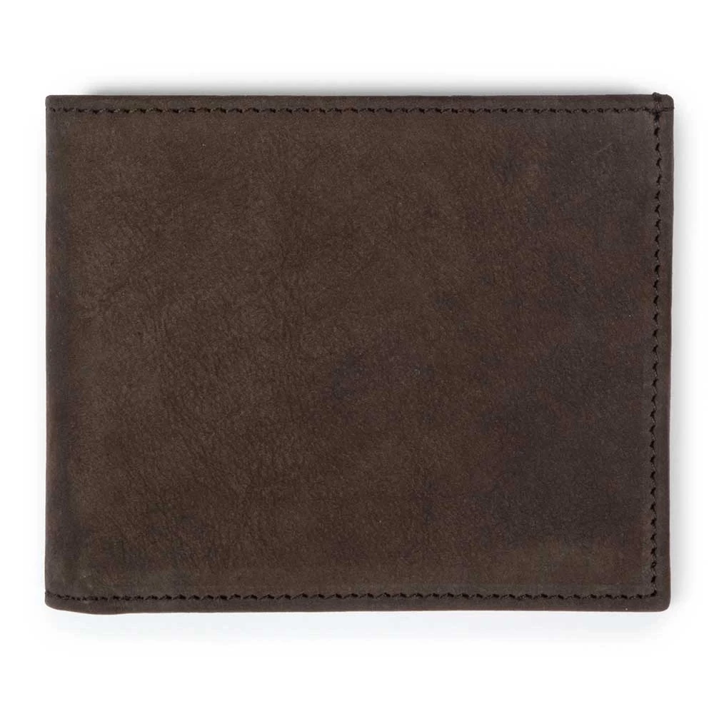 Portemonnaie mit Münzfach Leder Braun