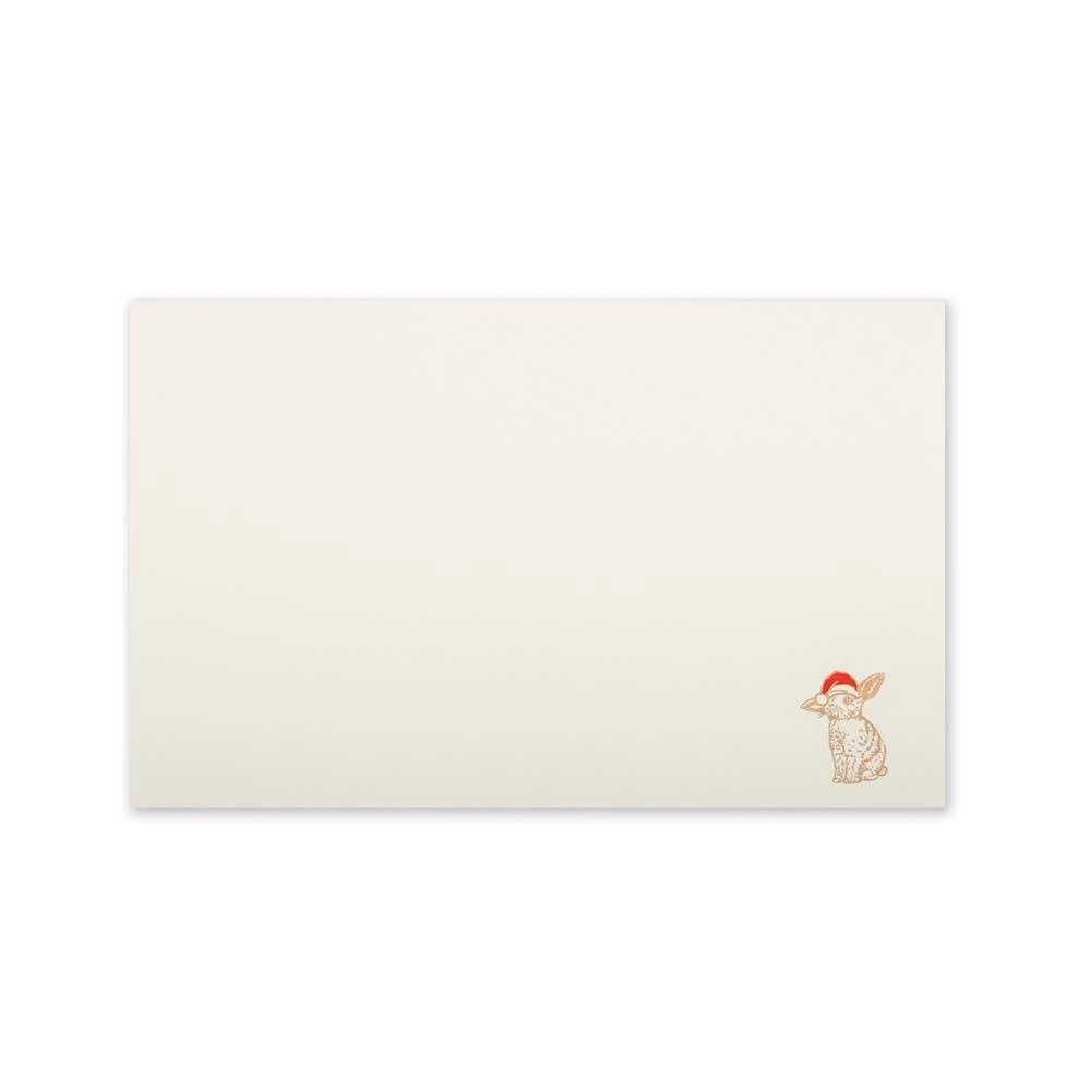 Weihnachtskarte Santa Rabbit Mini