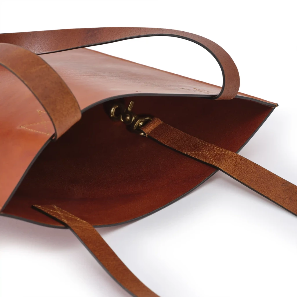 Tote Bag KERRY von Legendär Leder Hellbraun