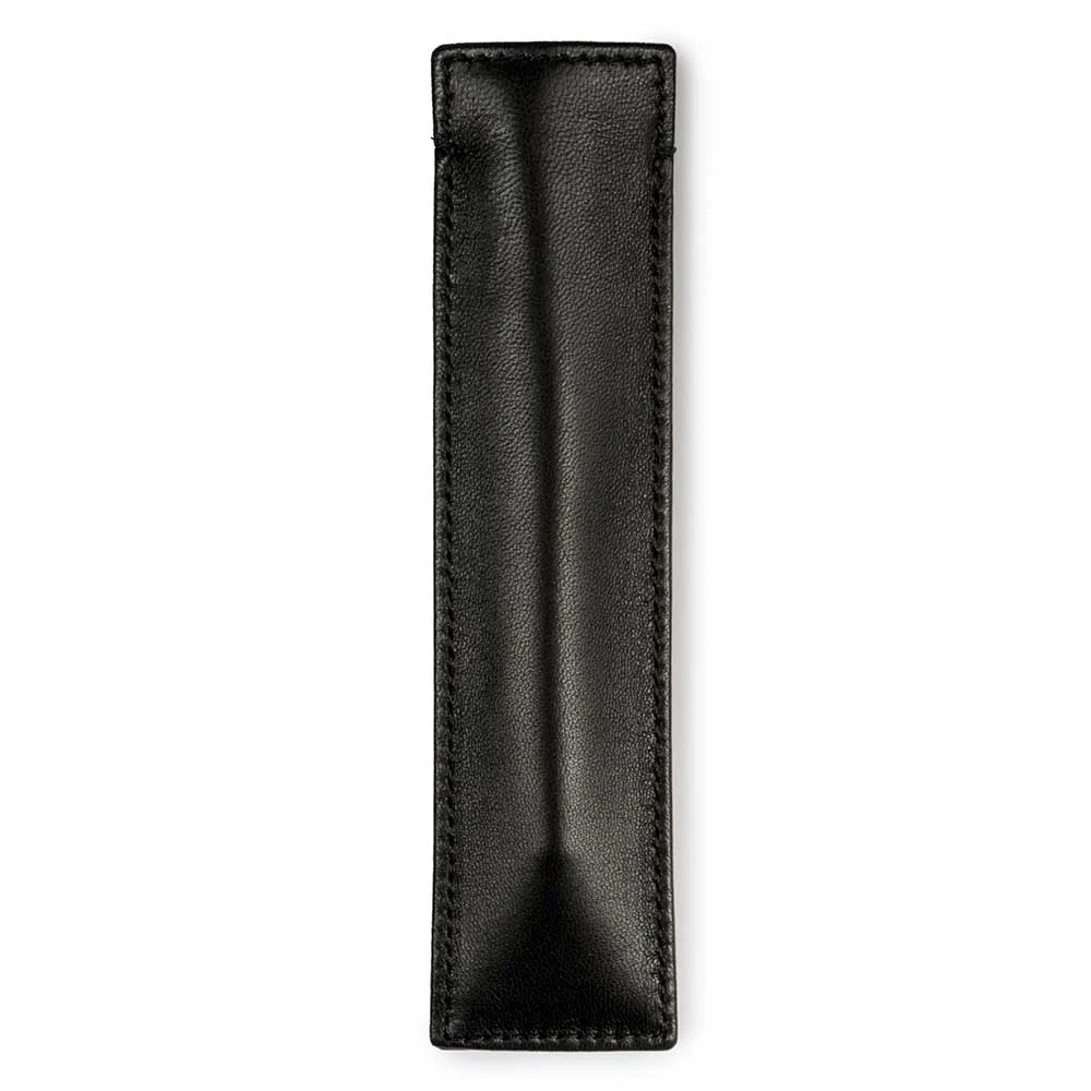 Stifteetui 1er Nappa Leder Schwarz