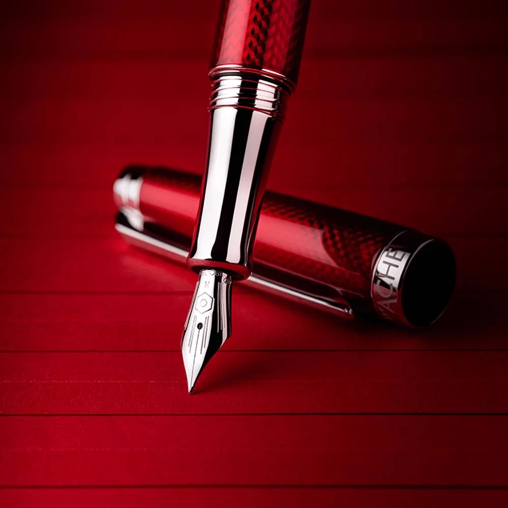 Caran d'Ache Füllfederhalter Léman Rouge Carmin M-Feder