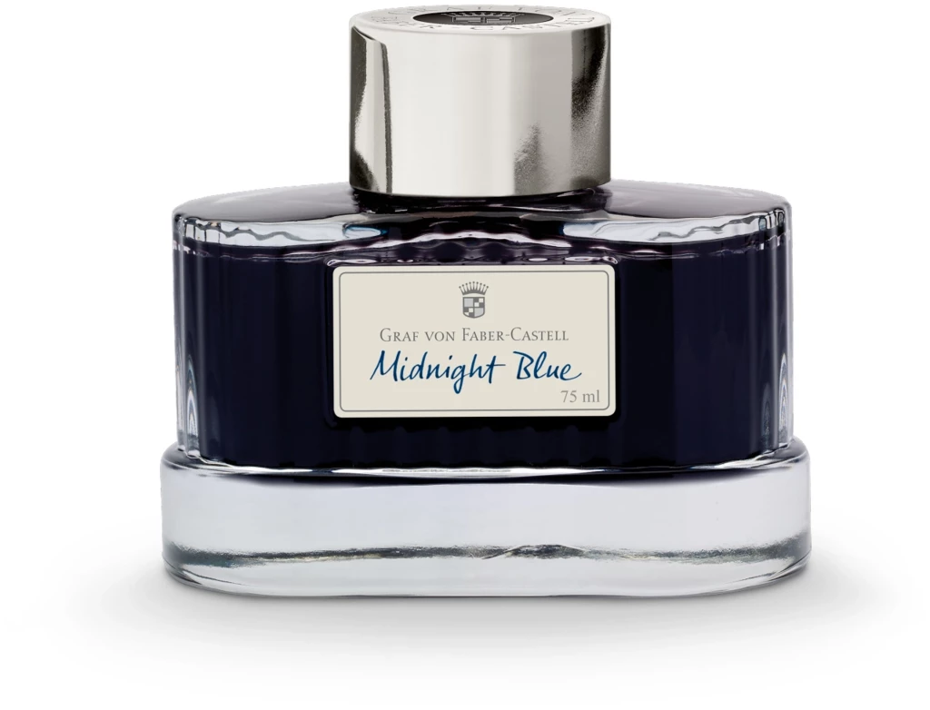 Graf von Faber-Castell Tinte 75 ml midnight blue