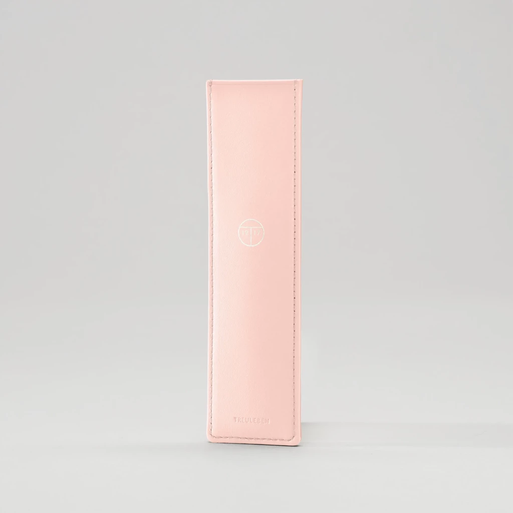 Treuleben Stifteetui Leder Rosa