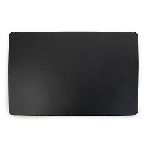 Schreibtischauflage Leder 61x39 cm schwarz