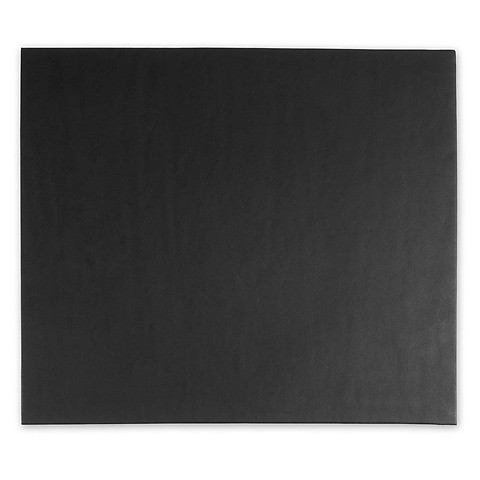 Mousepad Leder 28x25 cm schwarz
