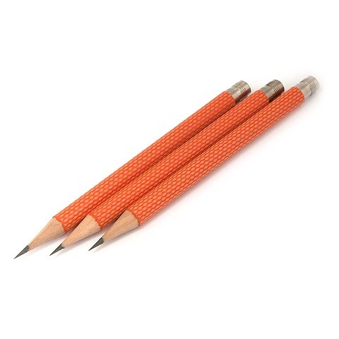 Graf von Faber-Castell 3x Taschenbleistift orange