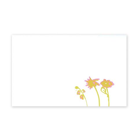 Grußkarte Flowers Mini