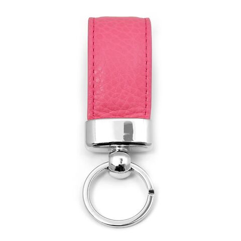 Schlüsselanhänger Adri, Leder, Light Pink