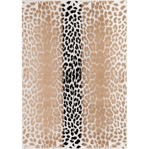 Geschenkpapier Leopard gold 50 x 70 cm, 3 Bögen
